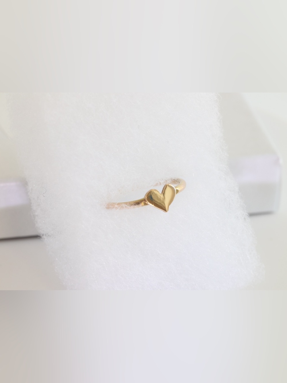 Handmade 14K Gold-Filled Heart Ring
